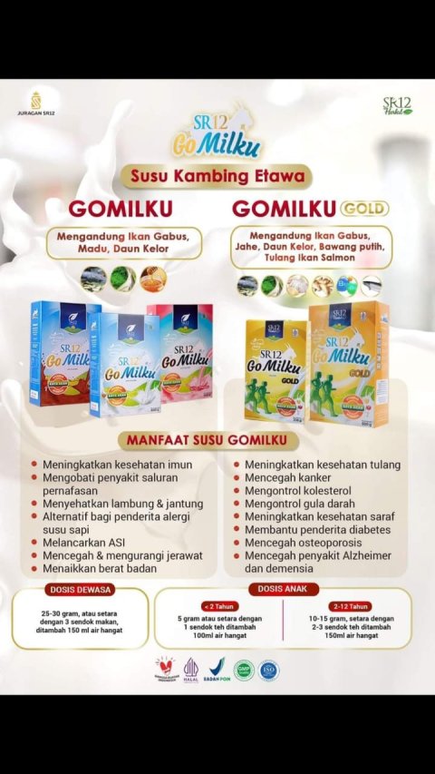 susu kambing go milk