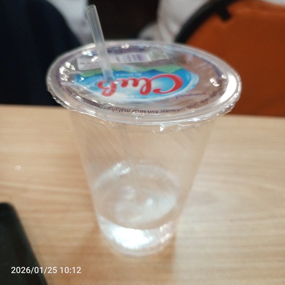 Air mineral gelas 1 dus