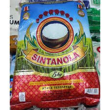 Beras merk sintanola kemasan 5kg toko krembung sejahtera