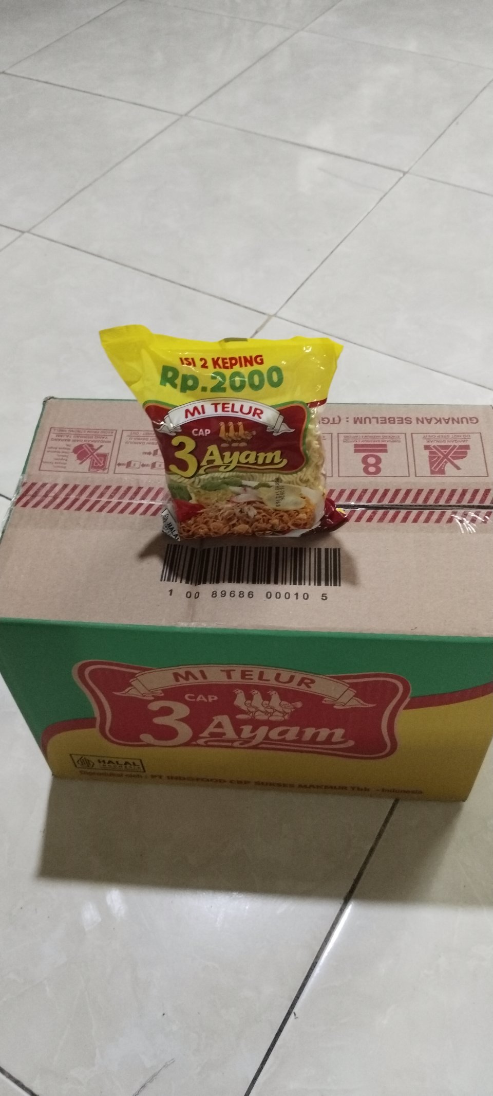 Mie telur cap 3 ayam