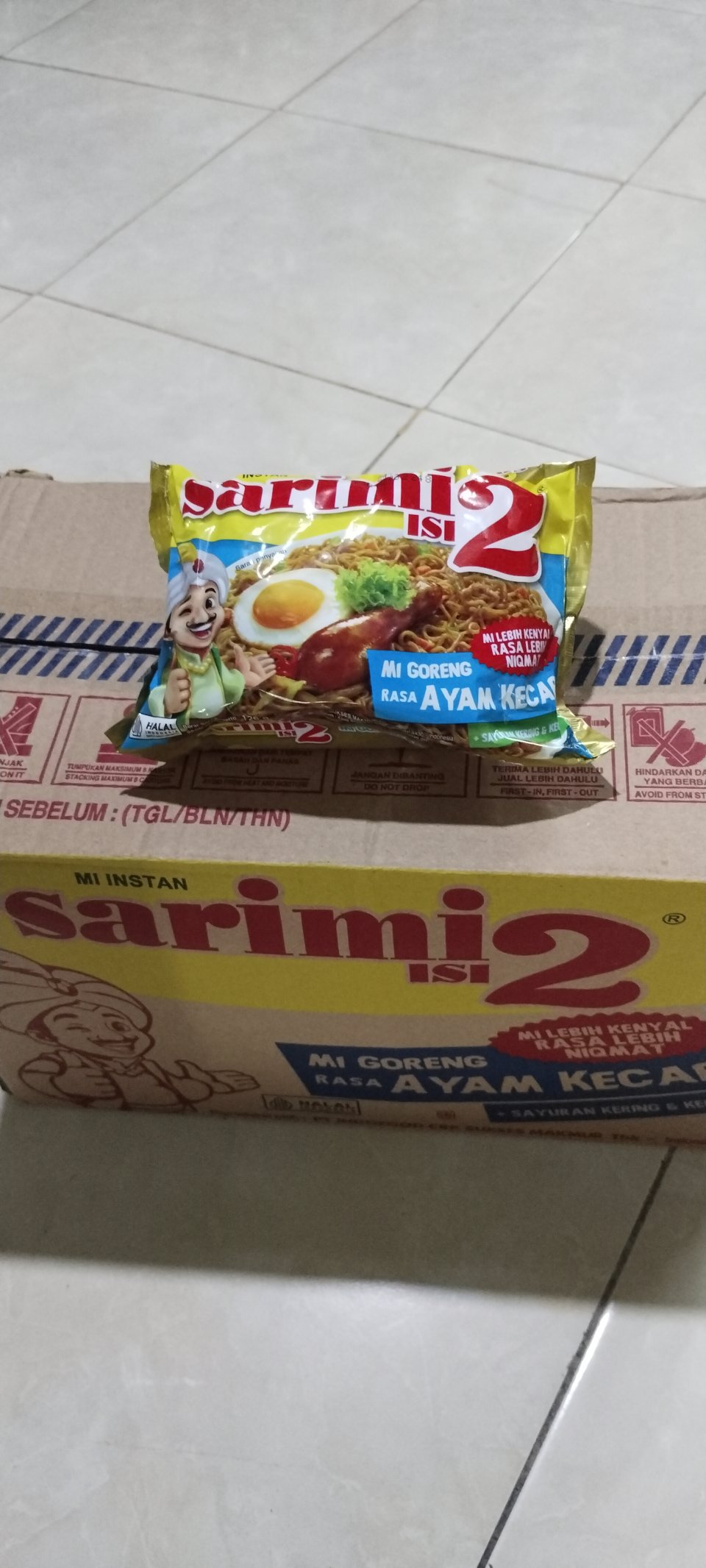 Sarimi duo rasa ayam kecap