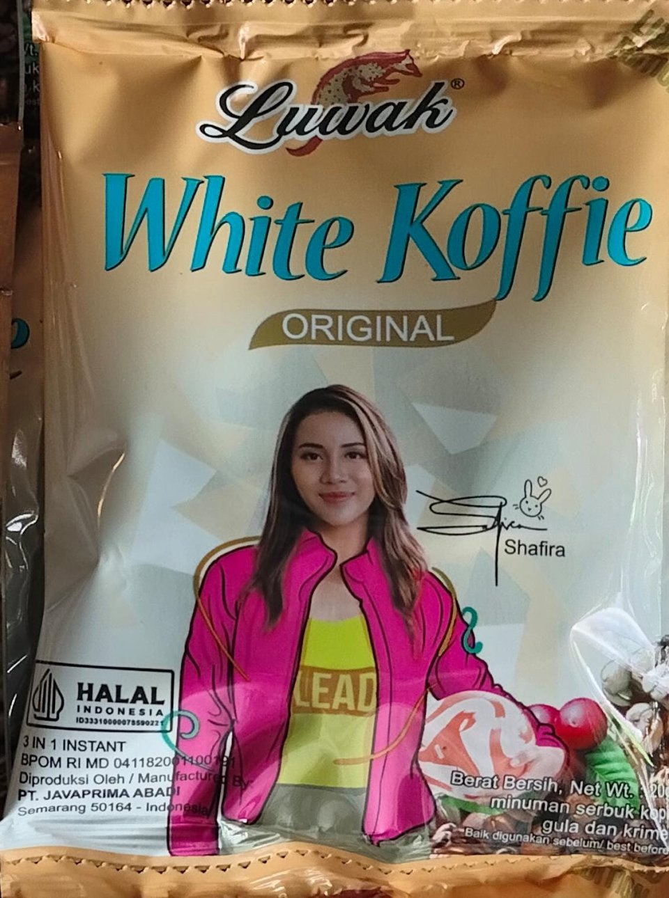 white koffie