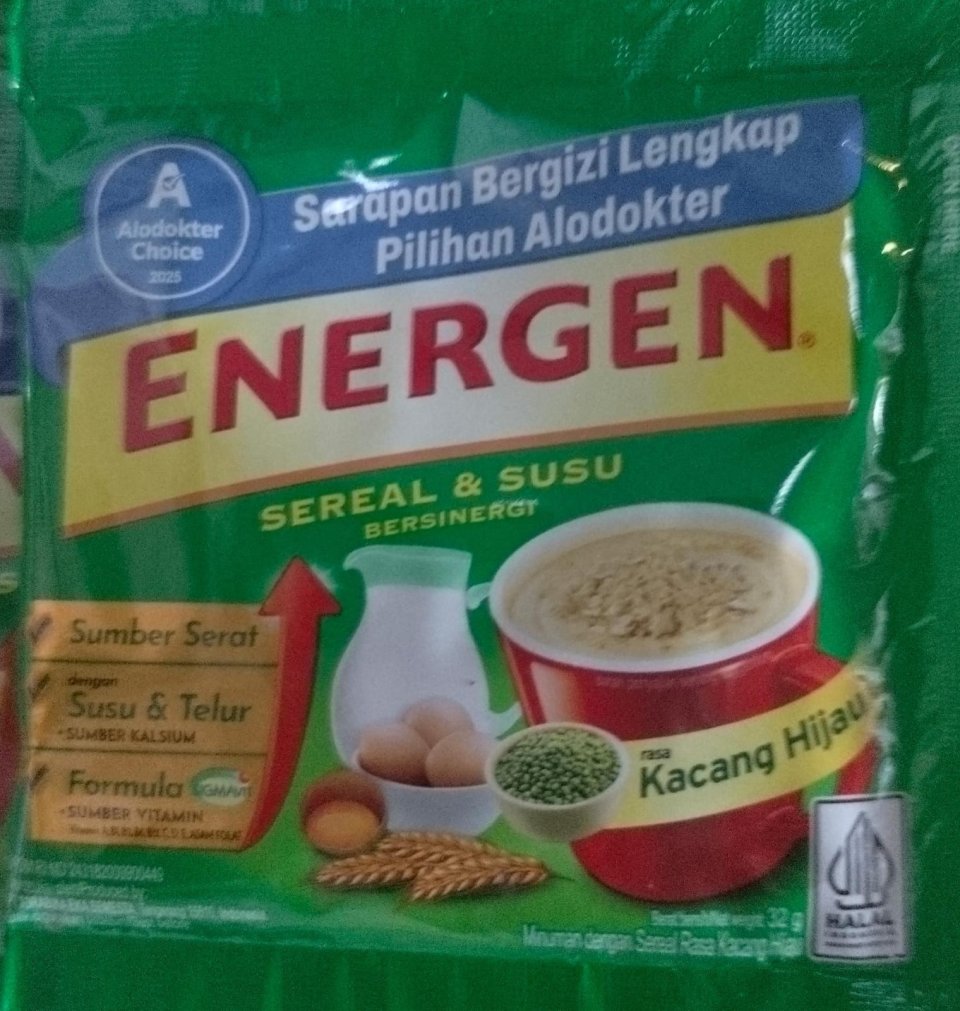 Energen kacang hijau