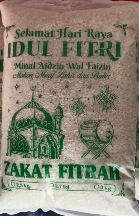 Beras zakat fitrah