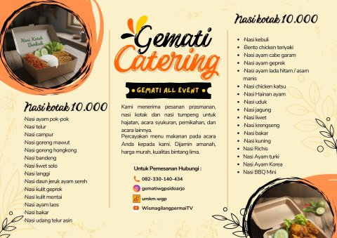 Catering nasi kotak 10k