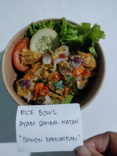 Rice Bowl Ayam Sambal Matah