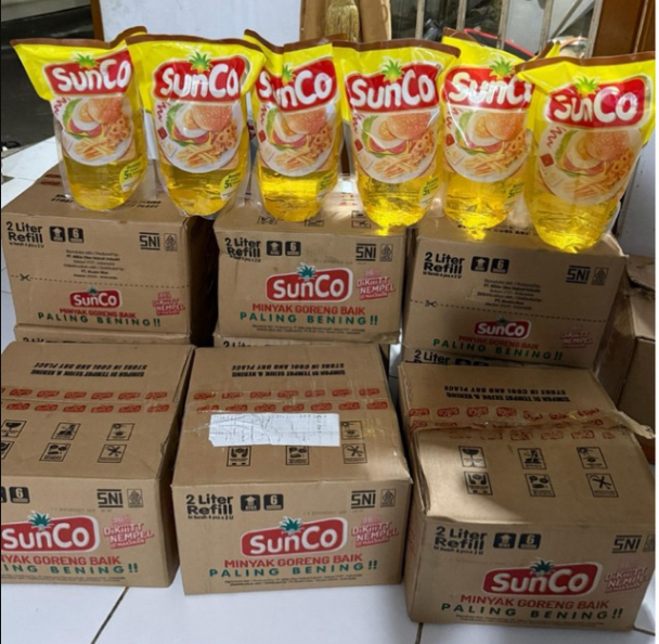 Sunco minyak 2 liter (1 dus)