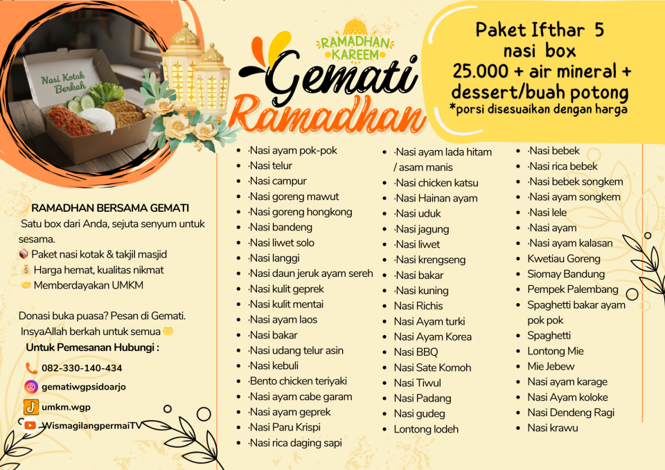 Paket Ifthar