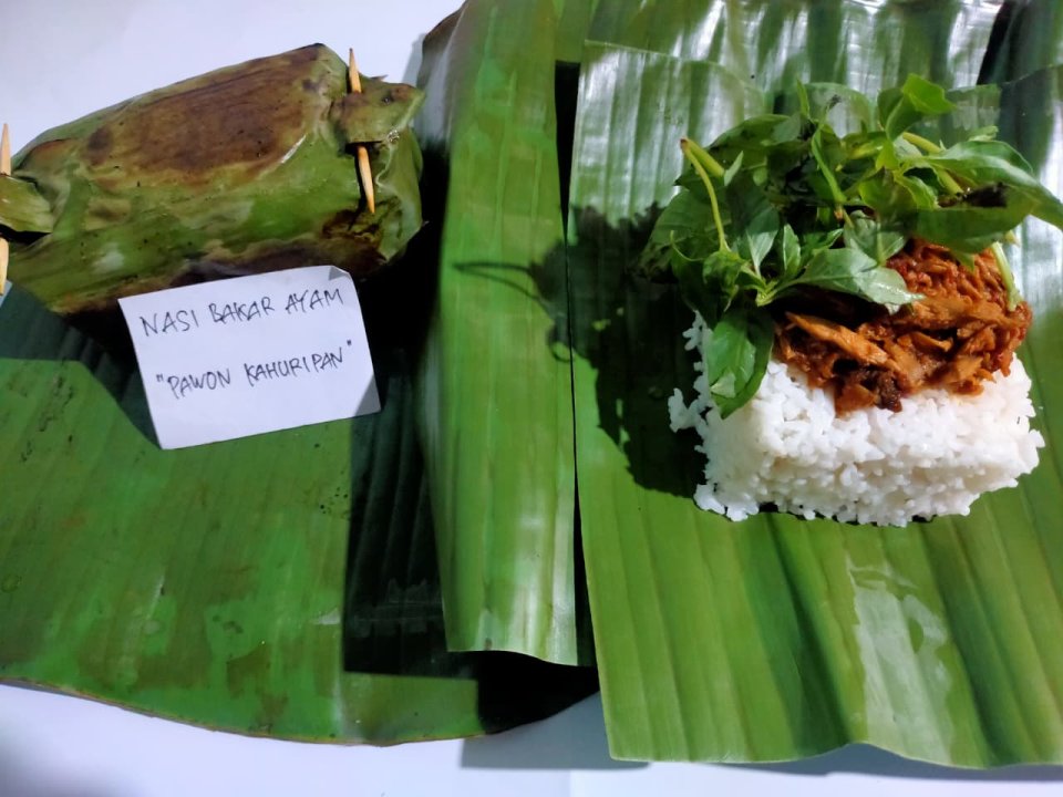 Nasi Bakar Ayam